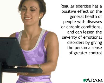 Benefit of regular exercise